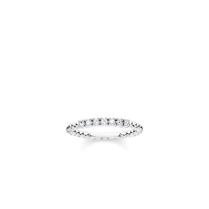 Thomas Sabo Sterling Silver CZ Dots Ring