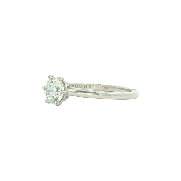 Platinum 1.31cttw Diamond Estate "TACORI" Engagement Ring