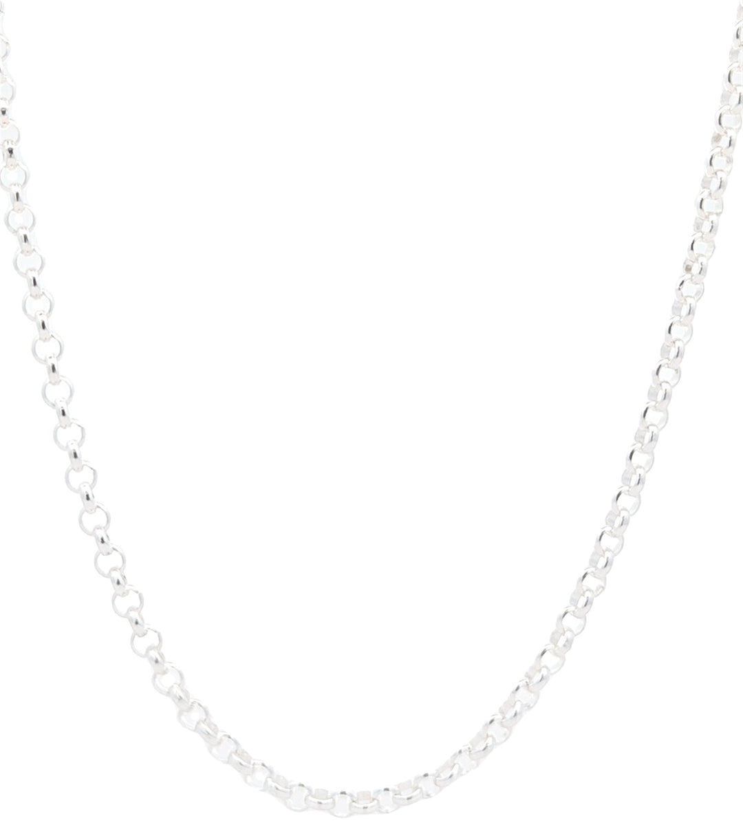 Sterling Silver 20" 2.3mm Rolo Chain