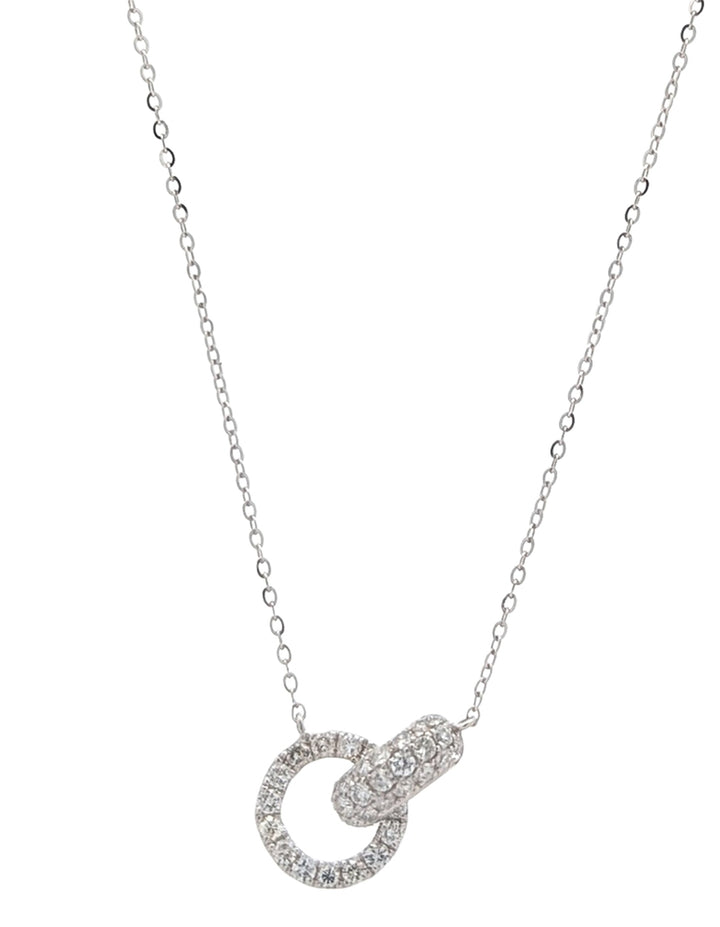 14KT White Gold 0.45ctw Diamond 16" Estate Necklace