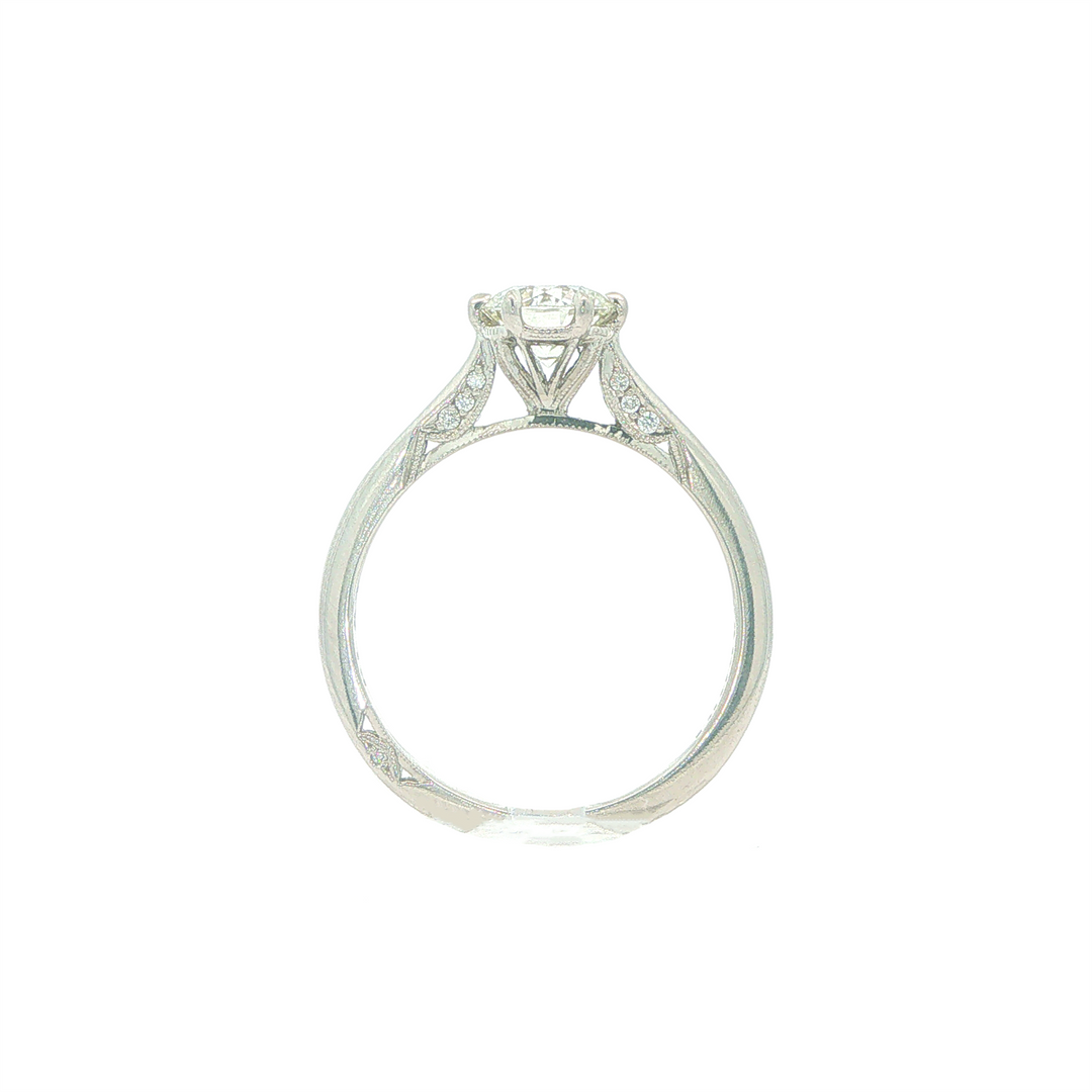 Platinum 1.31cttw Diamond Estate "TACORI" Engagement Ring