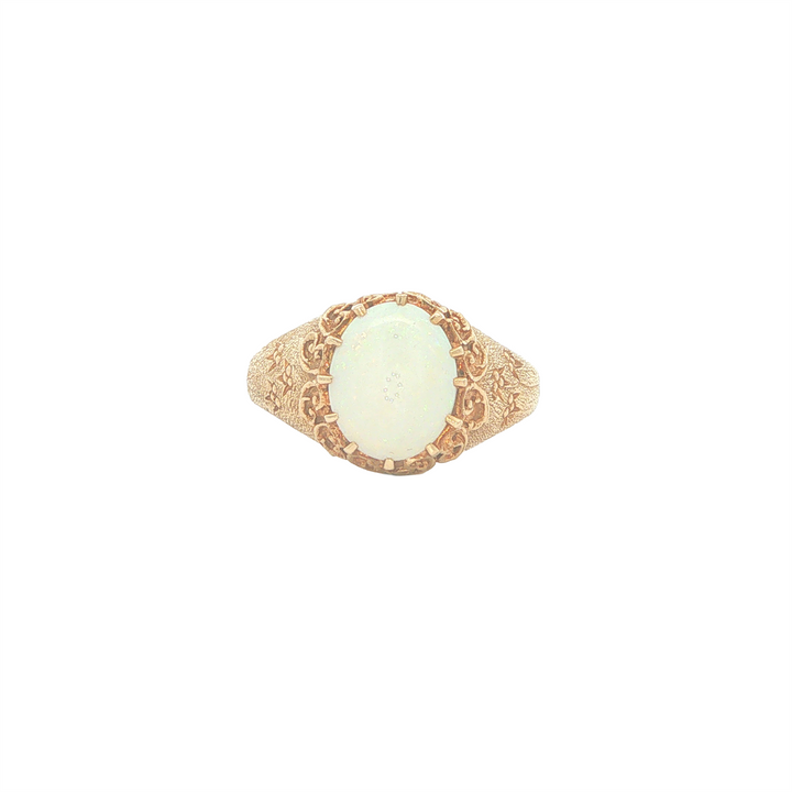 14KT Yellow Gold Opal Estate Ring