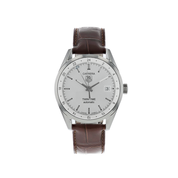 Tag Heuer Carrera Twin-Time WV2116 39mm Circa 2012