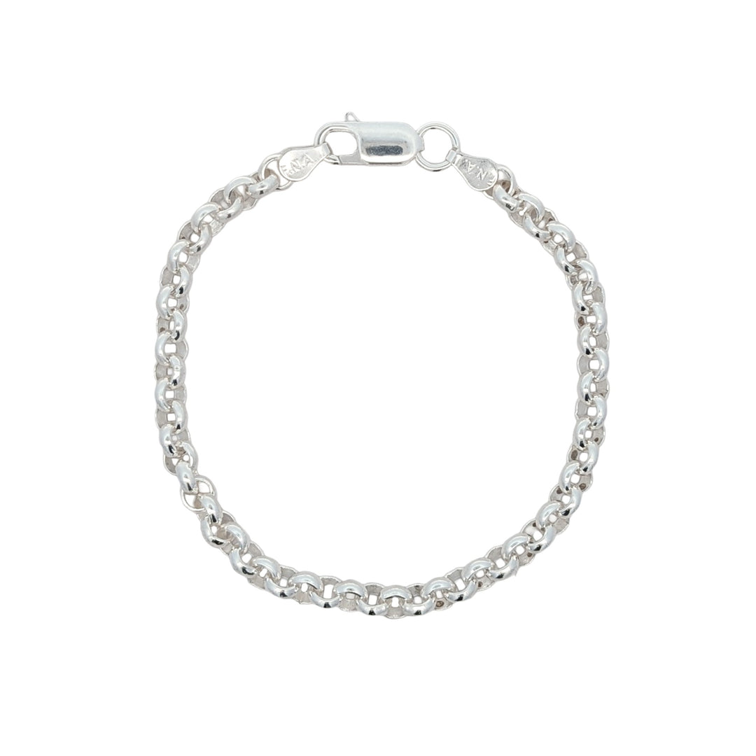 Sterling Silver 7" Rolo Bracelet