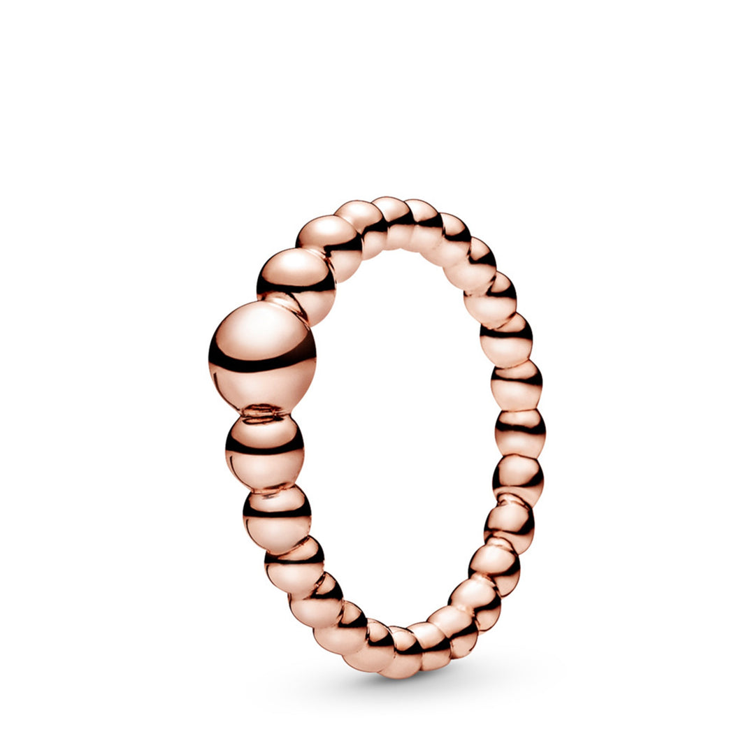 Beaded Rose ring