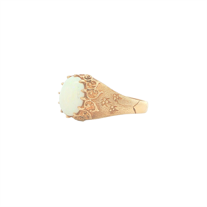 14KT Yellow Gold Opal Estate Ring