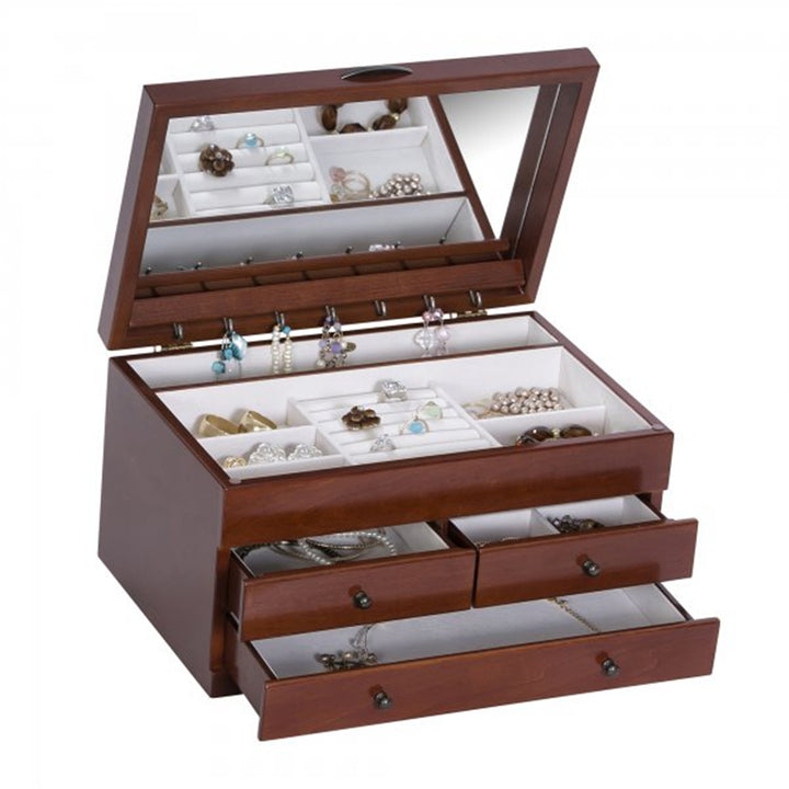 Fairhaven Wooden Jewellery Box