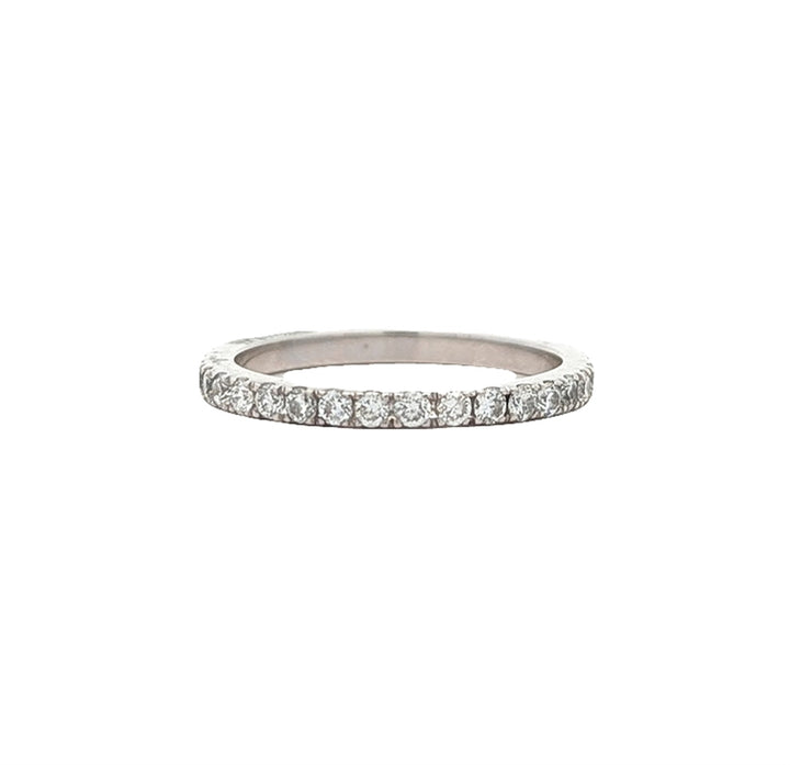 14KT White Gold 2.00ctw Diamond Estate Engagement Ring and Matching Band