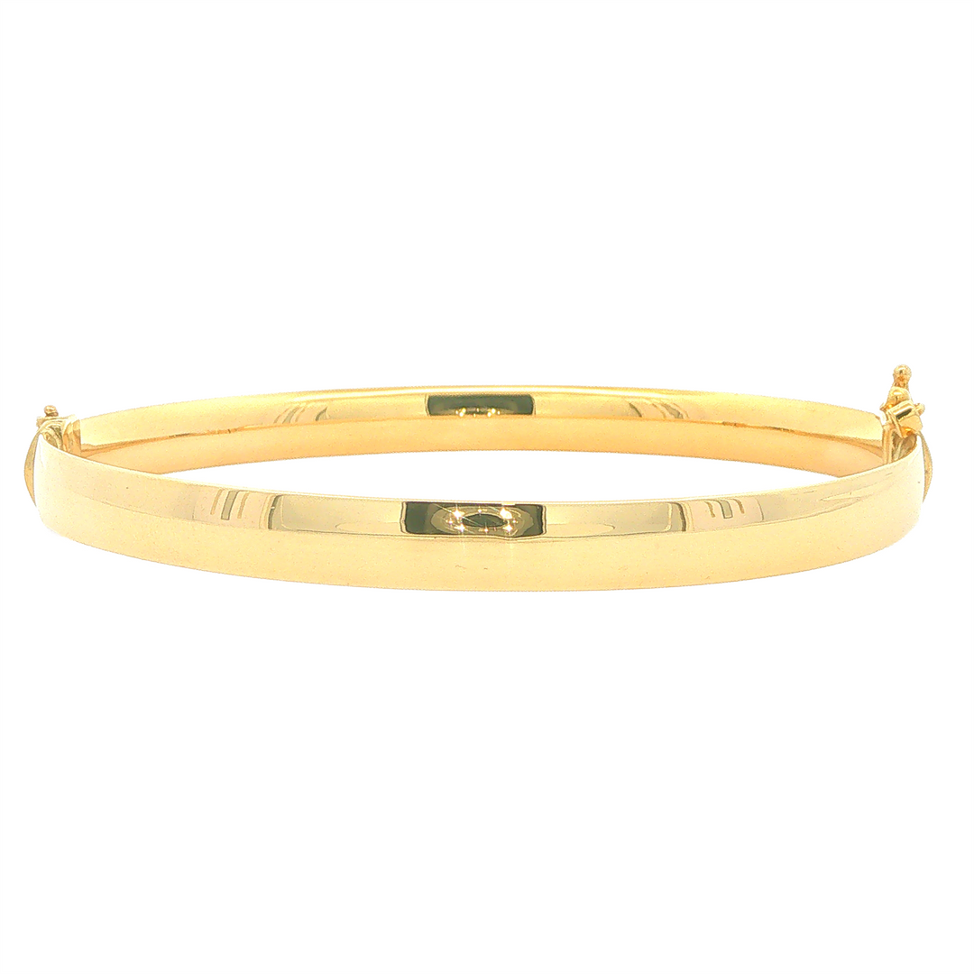 10KT Yellow Gold Bangle Bracelet
