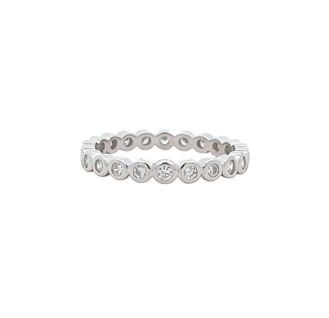 Sterling Silver CZ Ring