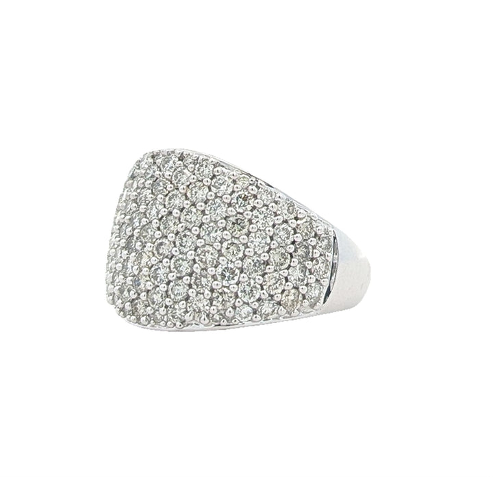 10KT White Gold 1.75ctw Diamond Estate Ring