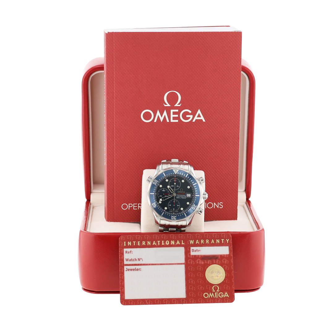 Omega Seamaster Diver 300 Chronograph 2225.80.00 41.5mm Circa 2007