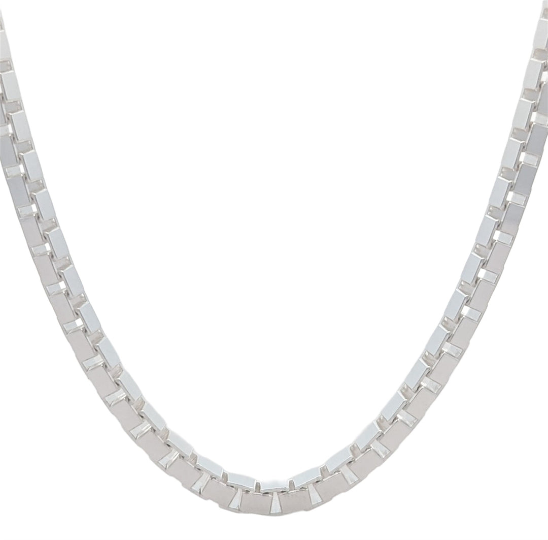 Sterling Silver 22" 2.9mm Box Chain